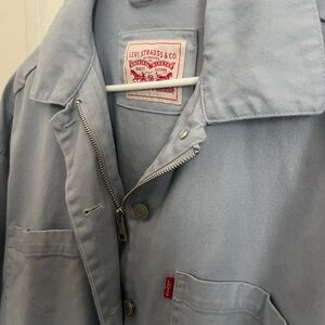Levi’s Button up jacket sauver baby blue